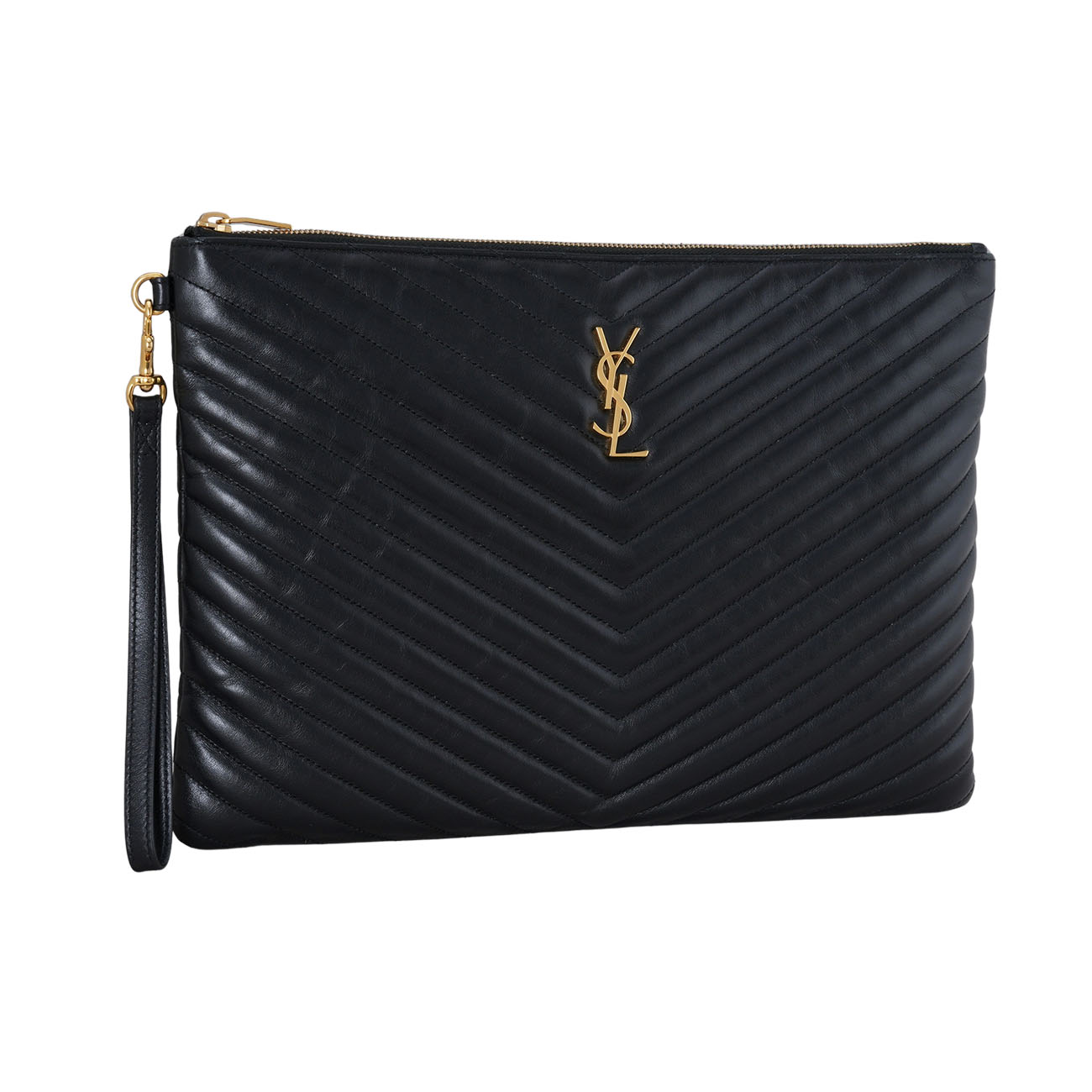 Yves Saint Laurent(USED)생로랑 쉐브론 클러치 미듐